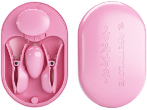 PRETTY LOVE - SURPRISE BOX PINZAS ELECTRO ESTIMULACION ROSA - Imagen 2