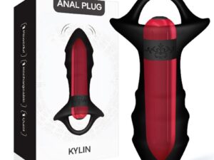 ARMONY - KYLIN DEDAL VIBRADOR  PLUG ANAL CONTROL REMOTO NEGRO - Imagen 5