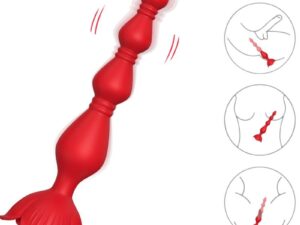 ARMONY - ROSA VIBRADOR PAGODA  PLUG ANAL ROJO - Imagen 2