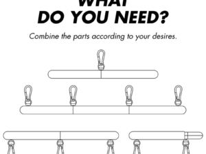 FETISH SUBMISSIVE BONDAGE - BARRA SEPARADORA AJUSTABLE 4 PIEZAS - Imagen 3