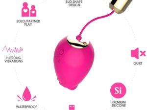 ARMONY - MANDALA HUEVO VIBRADOR PUNTO G CONTROL REMOTO FUCSIA - Imagen 3