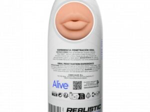 ALIVE - FLEX MASTURBADOR MASCULINO BOCA TALLA M - Imagen 3