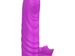 ARMONY - ANGELIA VIBRADOR MULTIFUNCION CON LENGUA ESTIMULADORA EFECTO CALOR VIOLETA - Imagen 2