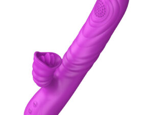 ARMONY - ANGELIA VIBRADOR MULTIFUNCION CON LENGUA ESTIMULADORA EFECTO CALOR VIOLETA - Imagen 1