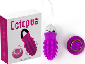 ARMONY - OCTOPUS HUEVO VIBRADOR CACTUS CONTROL REMOTO VIOLETA - Imagen 5