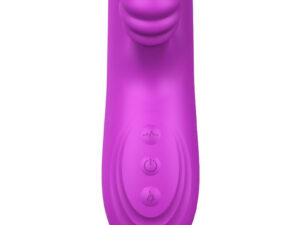 ARMONY - ANGELIA VIBRADOR MULTIFUNCION DOBLE LENGUA EFECTO CALOR VIOLETA - Imagen 5