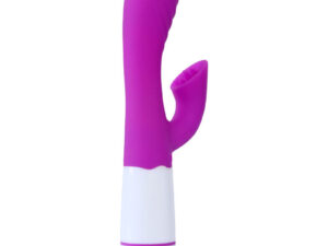 ARMONY - HAPPY VIBRADOR  ESTIMULADOR CON LENGUA RECARGABLE VIOLETA - Imagen 2