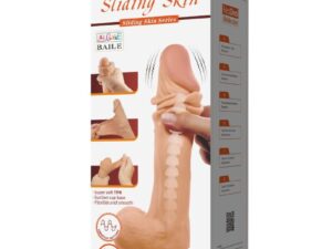 PRETTY LOVE - SLIDING SKIN SERIES DILDO REALÍSTICO CON VENTOSA PIEL DESLIZANTE CONTROL REMOTO NATURAL 24 CM - Imagen 2