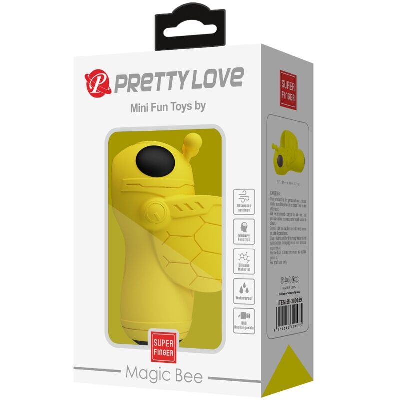 PRETTY LOVE - MINI FUN TOYS BY MAGIC BEE VIBRADOR TAPPING - Imagen 3