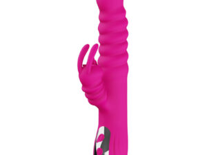 ARMONY - VIBRADOR MULTIFUNCION RABBIT DOBLE LENGUA EFECTO CALOR FUCSIA - Imagen 2