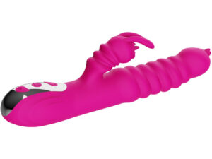 ARMONY - VIBRADOR MULTIFUNCION RABBIT DOBLE LENGUA EFECTO CALOR FUCSIA - Imagen 3