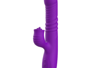 ARMONY - FULLY GSPOT VIBRADOR RABBIT CON LENGUA ESTIMULADORA EFECTO CALOR VIOLETA - Imagen 3