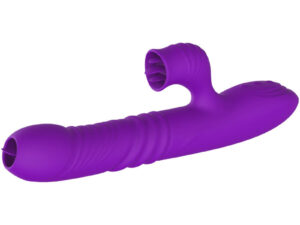 ARMONY - FULLY GSPOT VIBRADOR RABBIT CON LENGUA ESTIMULADORA EFECTO CALOR VIOLETA - Imagen 2