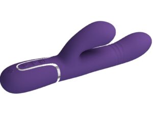 PRETTY LOVE - VIBRADOR PUNTO G MULTIFUNCIÓN MORADO - Imagen 1