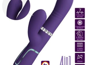 PRETTY LOVE - VIBRADOR PUNTO G MULTIFUNCIÓN MORADO - Imagen 3