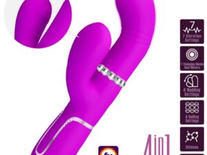 PRETTY LOVE - VIBRADOR PUNTO G MULTIFUNCIÓN FUCSIA - Imagen 3