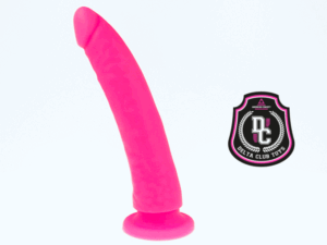 DELTA CLUB - DILDO REALISTA ROSA SILICONA MEDICA 17 CM -O- 3 CM - Imagen 3