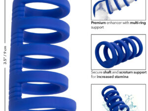 CALEXOTICS - ADMIRAL JAULA XTREME PARA PENE AZUL - Imagen 4
