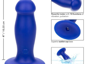 CALEXOTICS - ADMIRAL FIRST MATE PLUG ANAL VIBRADOR AZUL - Imagen 4