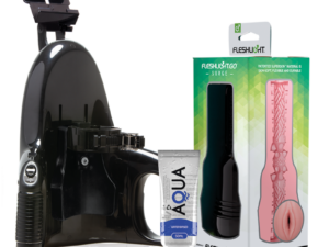 FLESHLIGHT - GO PINK LADY SURGE VAGINA + UNIVERSAL LAUNCH + LUBRICANTE AQUA QUALITY 50 ML - Imagen 1