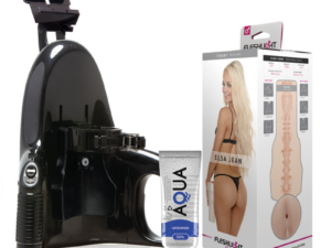 FLESHLIGHT - ELSA JEAN VAGINA TASTY + UNIVERSAL LAUNCH + LUBRICANTE AQUA QUALITY 50 ML - Imagen 1