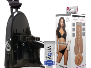 FLESHLIGHT - ELIZA IBARRA VAGINA + UNIVERSAL LAUNCH + LUBRICANTE AQUA QUALITY 50 ML - Imagen 1