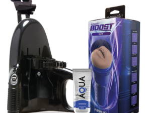 FLESHLIGHT - BLOW LM FLESH RP + UNIVERSAL LAUNCH + LUBRICANTE AQUA QUALITY 50 ML - Imagen 1