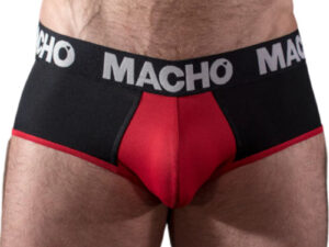 MACHO - MS26N SLIP NEGRO/ROJO S - Imagen 1