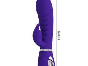 PRETTY LOVE - PRESCOTT VIBRADOR PUNTO G MULTIFUNCIÓN LILA - Imagen 5