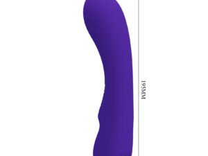 PRETTY LOVE - PRESCOTT VIBRADOR RECARGABLE LILA - Imagen 5