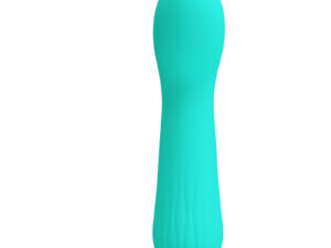 PRETTY LOVE - FAUN VIBRADOR RECARGABLE VERDE AGUA - Imagen 2