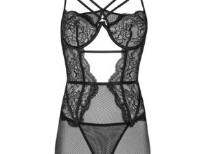 LIVCO CORSETTI FASHION - BARIRIN LC 90633 FALDA + PANTY NEGRO - Imagen 3