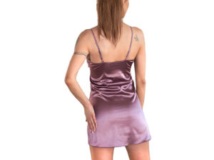 LIVCO CORSETTI FASHION - JACQUELINE LC 90249 BATA + CAMISA + PANTY VIOLET S/M - Imagen 2