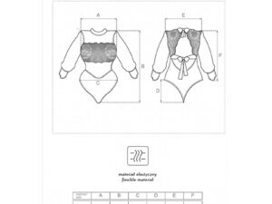 LIVCO CORSETTI FASHION - DRIMINA LC90690 BODY AZUL MARINO - Imagen 4