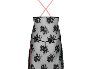 LIVCO CORSETTI FASHION - KARONIN LC 90628 FALDA + PANTY NEGRO - Imagen 3