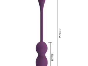 PRETTY LOVE - ELVIRA KEGEL BALLS APP CONTROL REMOTO MORADO - Imagen 4