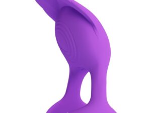 PRETTY LOVE - SILAS ANILLO VIBRADOR 7 VIBRACIONES SILICONA LILA - Imagen 2