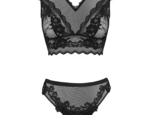 LIVCO CORSETTI FASHION - TIMOSAN LC 90631 SUJETADOR + PANTY NEGRO - Imagen 3