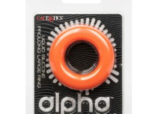 CALEXOTICS - ALPHA ANILLO PROLONG GRANDE NARANJA - Imagen 2