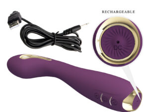 PRETTY LOVE - HECTOR VIBRADOR ELECTROSHOCK POR CONTROL POR APP LILA - Imagen 5