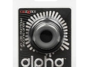 CALEXOTICS - ALPHA SET DE 2 ANILLOS PROLONG GRIS - Imagen 2