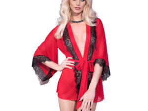 CHILIROSE - CR 4113 PEGNOIR ROJO S/M
