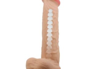 PRETTY LOVE - SLIDING SKIN SERIES DILDO REALÍSTICO CON VENTOSA PIEL DESLIZANTE 26 CM - Imagen 5