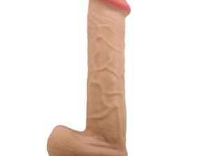 PRETTY LOVE - SLIDING SKIN SERIES DILDO REALÍSTICO CON VENTOSA PIEL DESLIZANTE 26 CM - Imagen 3