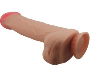 PRETTY LOVE - SLIDING SKIN SERIES DILDO REALÍSTICO CON VENTOSA PIEL DESLIZANTE 26 CM - Imagen 2