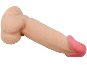 PRETTY LOVE - SLIDING SKIN SERIES DILDO REALÍSTICO CON VENTOSA PIEL DESLIZANTE 19.4 CM - Imagen 3