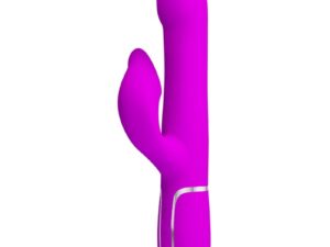 PRETTY LOVE - VIBRADOR RABBIT PERLAS VIOLETA - Imagen 1