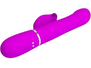 PRETTY LOVE - VIBRADOR RABBIT PERLAS VIOLETA - Imagen 5