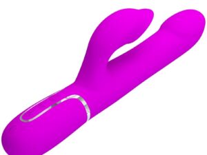 PRETTY LOVE - VIBRADOR RABBIT PERLAS VIOLETA - Imagen 3