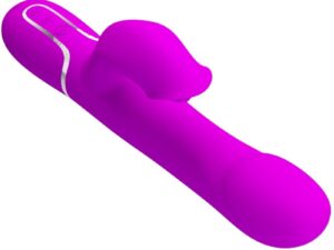 PRETTY LOVE - VIBRADOR RABBIT PERLAS VIOLETA - Imagen 4